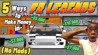 5 ways to make money in #frlegends (No Mods!)