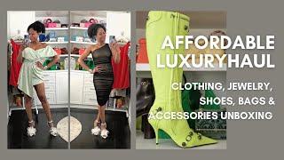 AFFORDABLE LUXURY HAUL - SHOES, CLOTHING, EYEWEAR, BAGS AND MORE! | AWED BY MONICA
