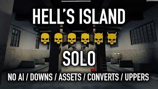 Payday 2, Hell's Island, Solo, DS/OD, No (Ai, Downs, Assets, Converts, Uppers)