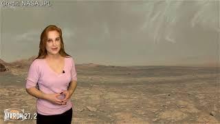 A New Sunspot & More Aurora while A Mars Helicopter Preps for Flight | Space Weather News 04.05.2021