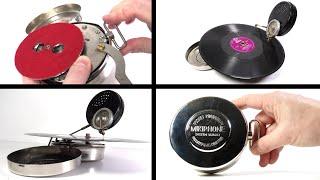 Mikiphoney - the FAKE 1920s Pocket wind-up Record Player