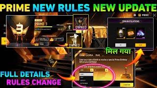 Prime Event  NEW RULES  Kaise Kare | Free Fire New Event Today | How to Complete Prime Event FF