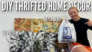 DIY Home Decor Thrift Flips | Upcycling OUTDATED Home Decor on a BUDGET