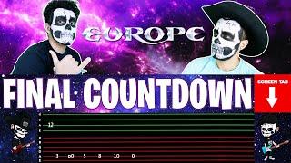 【EUROPE】[ The Final Countdown ] cover by Dotti Brothers | GUITAR/BASS LESSON