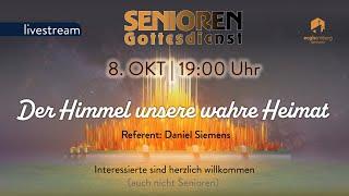 Seniorengottesdienst 08.10.2024 19:00 Uhr