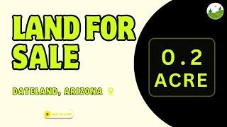 0.2  acre land for sale in Dateland, Arizona [539-58-543]