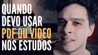 ENTENDA, de uma vez por todas, QUANDO USAR PDF ou VÍDEO