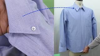 Meilleur tutoriel de couture pour les débutants | Comment coudre un col de chemise