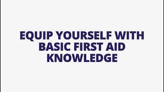 The Rising Star Award Top Tips - First Aid