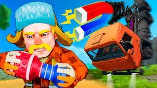 ОГРОМНЫЙ МАГНИТНЫЙ ДВИГАТЕЛЬ! | Scrap Mechanic