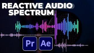 How To CREATE AUDIO SPECTRUM In PREMIERE PRO And AFTER EFFECTS