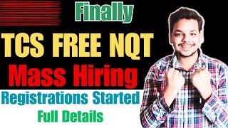 Finally TCS Mass Hiring 2025 Announced | TCS NQT 2025 | OFF Campus Drive For 2025 , 2024 Batch