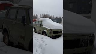 Самая мёртвая НИВА ️ #automobile #зимняядорога #зима #ваз #нива #ремонт #