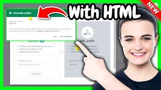 Google site verification 2024 | Google Search Console Verification HTML Tag Method