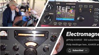 Wire Antenna Experiments, Solar Power and AM Mode