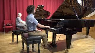 Rita Wagner Master Class - Mozart Piano Concerto KV491 - Vienna 2020 Lieven Foundation Summer School