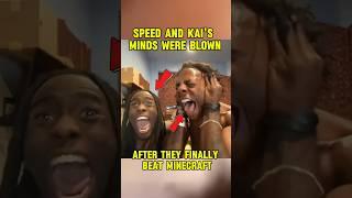  #Speed and Kai Cenat went absolutely bonkers after wrapping up their 5-day Minecraft marathon 
