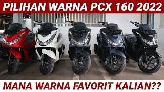 PILIHAN WARNA PCX 160 TERBARU 2022