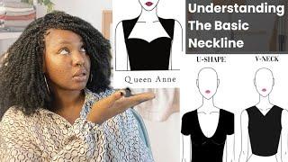 Understanding 2 Method Of Marking Basic NeckLine and Adjusting it to Any Neckline