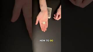 A Card Trick & Coin Trick?! #magic #tutorial #shorts #tricks