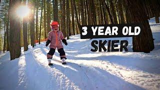 Toddler Skiing | 3 Year Old Ski Buddy