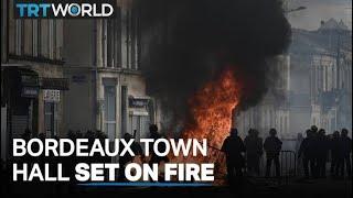 Violent clashes erupt at nationwide protests in France as 1M demonstrate