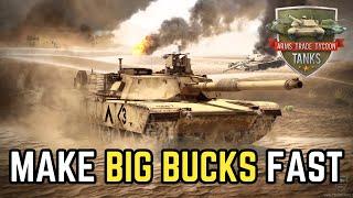 Make BIG BUCKS Fast - Arms Trade Tycoon Tanks