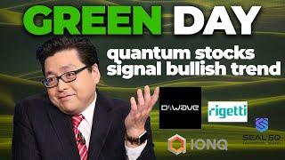 Quantum Stocks Green Day - IONQ, RGTI, LAES Rally + D-Wave’s Huge Announcement & Earnings Tomorrow!