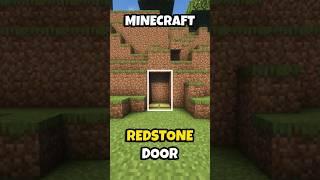 Minecraft Automatic Sliding Door Tutorial! #minecraft 