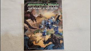 Robotech The Genesis Pits Sourcebook Unboxing