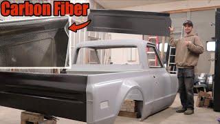 Going All Carbon Fiber- Widebody C10 Backyard Build!