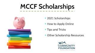 2021 MCCF Scholarships