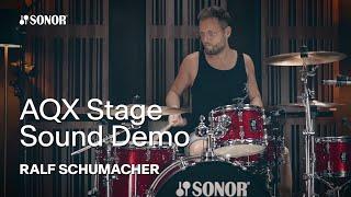 SONOR AQX Stage Sound Demo | Ralf Schumacher