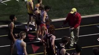 Flashes showcase boys fast heat! Interview with winner Cole Hocker