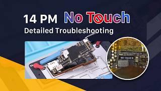 How to Repair iPhone 14 Pro Max Touchscreen Issue with Detailed Motherboard Troubleshooting