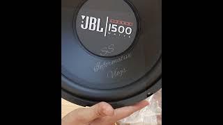 Home made Box for JBL Subwoofer, with Amazing thump Sound | JBL A1500HI 1500W 30.48 cm (12") (300mm)