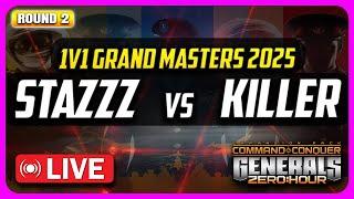 LIVE | $1,000 Grand Masters 2025 | StaZzz vs Killer | Round 2