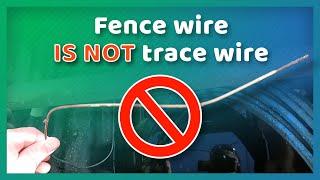 Optus, Victrack, Vocus, please, STOP using fence wire as trace wire!!!