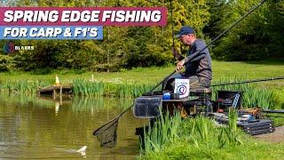 Spring Edge Fishing for Carp and F1's with Andy Bennett at Partridge Lakes