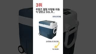 2023년 하반기 쇼핑남이 추천하는 캠핑용냉장고 TOP 5