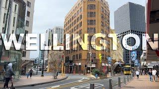 WELLINGTON, NEW ZEALAND - 2024 Walking Tour 4K | CBD, Lambton Quay, Willis St