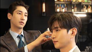 ASMR BARBER- lee hong gi hair(이홍기) Relax With a haircut Scissors in Barbershop l시스루댄디컷 바버샵 asmr