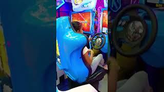 Pari and Radha driving Car