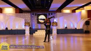 WSS19 - Fausto Felix & Katlyn Rodriguez Pro Bachata Cabaret 2nd Place