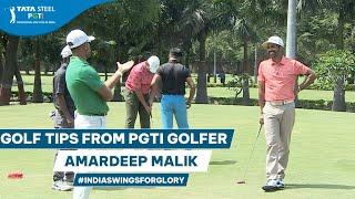 Golf Tips from PGTI Golfer Amardeep Malik