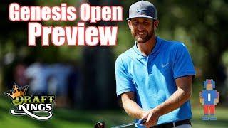 Genesis Open Preview & Picks - DraftKings