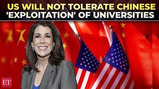 US will not tolerate Chinese 'exploitation' of universities, theft of research, says Tammy Bruce