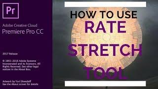 Adobe Premiere Pro - 50 - How To Use Rate Stretch Tool