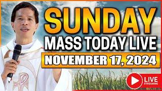 SUNDAY FILIPINO MASS TODAY LIVE || NOVEMBER 17, 2024 || FR. JOSEPH FIDEL ROURA