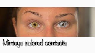 Minteye colored contacts review